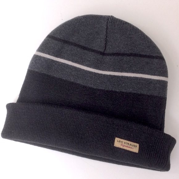 Levi Strauss Unisex Cotton Blend Beanie OS - Picture 2 of 10